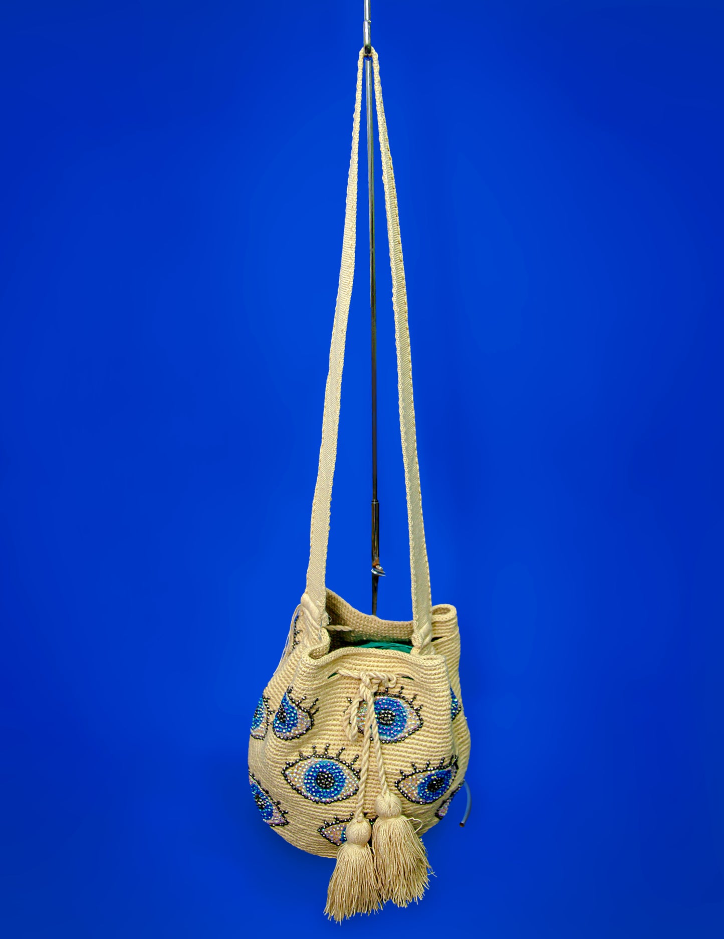 Bolso de hombro Wayuu deslumbrante