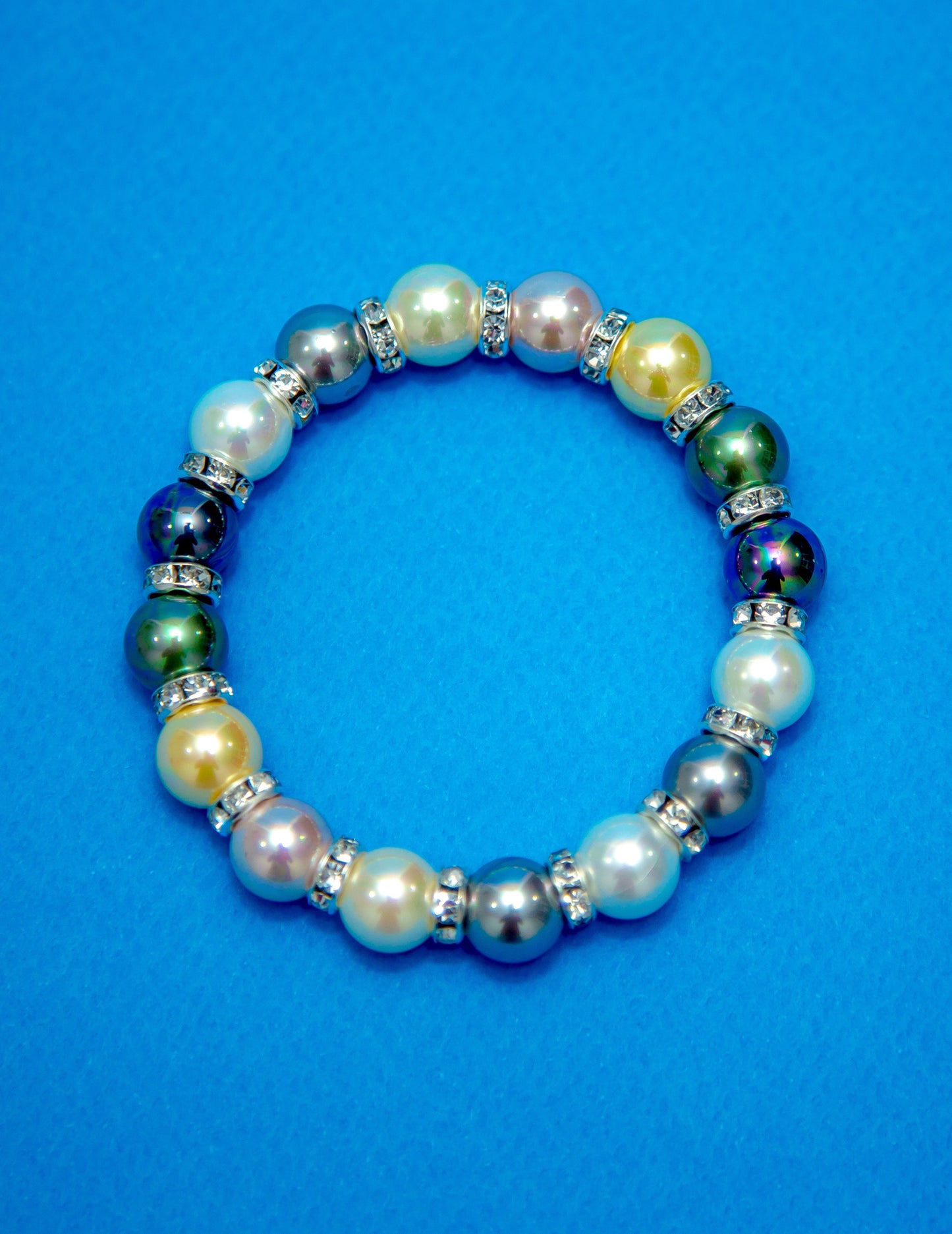 Prism Pearl Beaded Bracelet