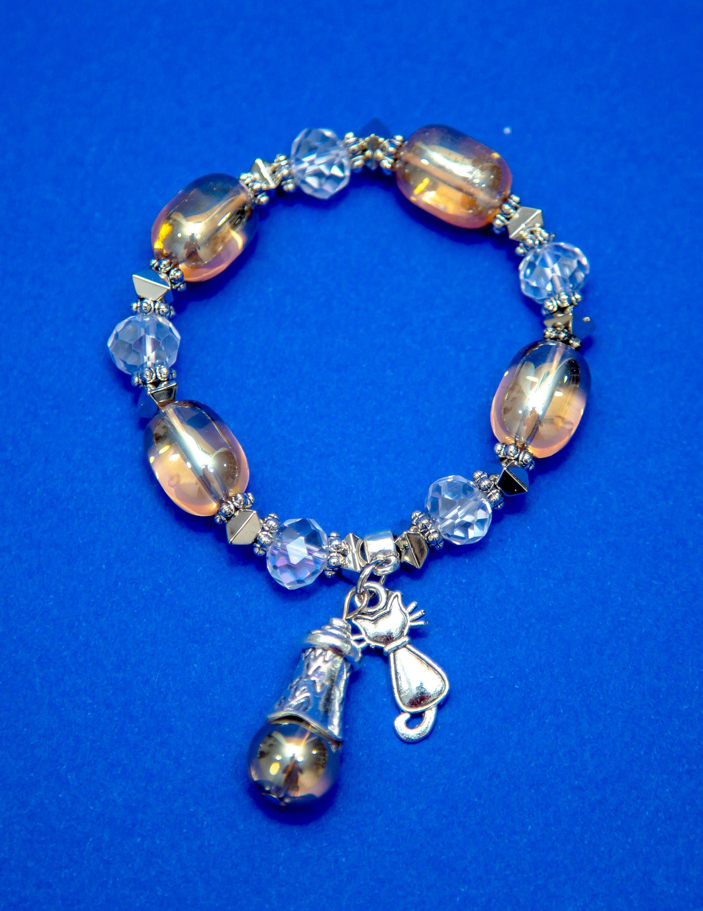 Roots of Light Crystal & Charm Bracelet
