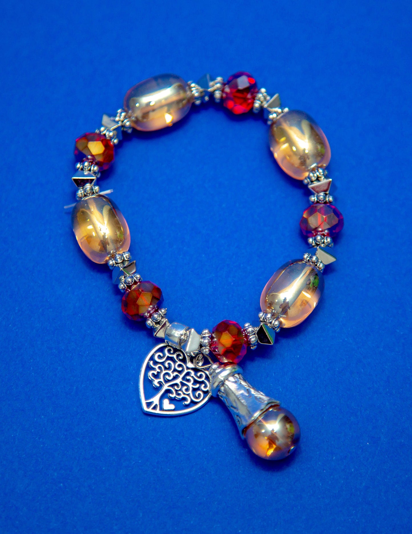 Roots of Light Crystal & Charm Bracelet